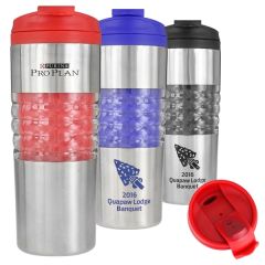 Atlantis 16 Oz Double Wall Stainless Steel Tumbler