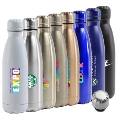 Atlantis 17 Oz Double Wall SS Vacuum Insulated Bottle