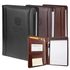 Atlantis Bonded Leather 5 Inch X 8 Inch Junior Padfolio