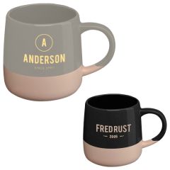 Atlas Ceramic Color Block Mug - 15 Oz