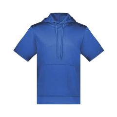 Augusta Sportswear Unisex Fleece Short Sleeve Hooded Pull