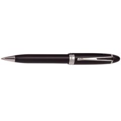 Aurora Ipsilon Deluxe Black W/ Chrome Trim Ballpoint