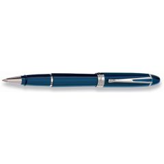 Aurora Ipsilon Deluxe Blue/Chrome Trim Rollerball Pen