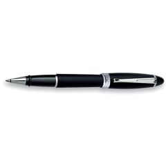 Aurora Ipsilon Satin Black Rollerball Pen