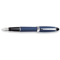 Aurora Ipsilon Satin Blue Fountain Pen