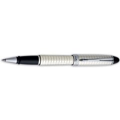 Aurora Sterling Silver Quadra Pattern Rollerball Pen