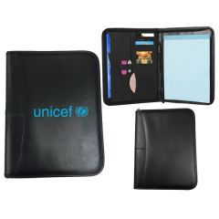 Author Premium Padfolio W/ Padded Cover - Leatherette
