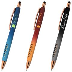 Avalon Ombre Softy Rose Gold Pen W/ Stylus - Color Jet