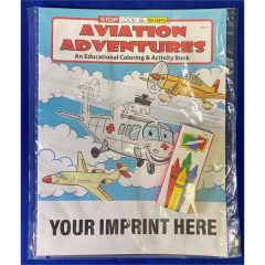 Aviation Adventures Coloring And Activity Book Fun Pack