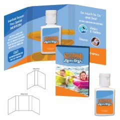 Awareness Tek Booklet With Spf 30 .5 Oz Square Sunscreen