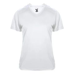 Badger Women's Ultimate Softlock V-Neck T-Shirt