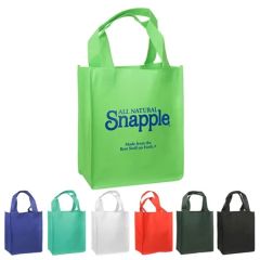 Bags - Non-Woven Mini Gift Tote Bag 8.25 Inch W X 10 Inch H X 4 Inch D