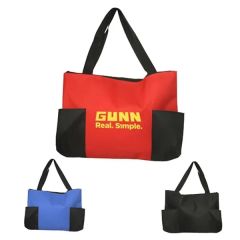 Bags - Zippered Tote Bags 19 Inch W X 14 Inch H