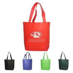 Non-Woven Shopping Tote Bag 15 Inch W X 13.5 Inch H X 4.25 Inch D
