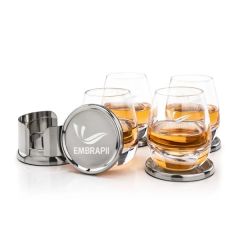 Baldoni Coasters & Dimasio On-The-Rocks Set