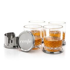 Baldoni Coasters & Templeton On-The-Rocks Set