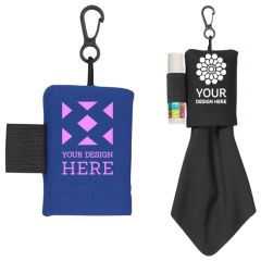 Balm Case With Microfiber Cleaning Cloth