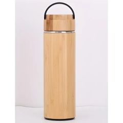 Bamboo Breeze 15 Oz Tumbler With Stainless Steel Handle