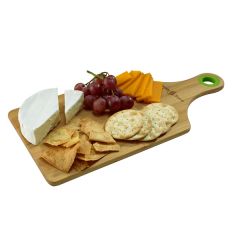 Bamboo Cheese Board W/ Silicone Ring