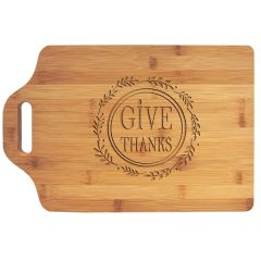 Bamboo Cutting Board With Handle