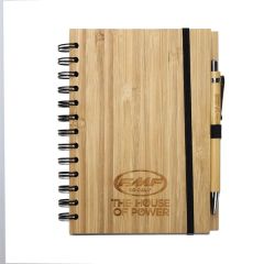 Bamboo Notebook With Pen