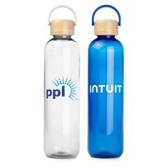 Bamboohydrate 34 Oz Bottle With Handle Lid