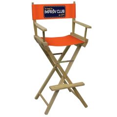 Bar-Height Director's Chair Full-Color Imprint