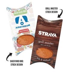 Barbeque Spice Rub Pillow Box With Window - Fish & Seafood