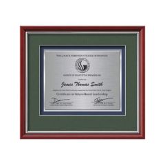 Baron Certificate Texetch - Mahogany/Silver