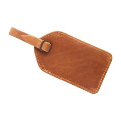 Barranca Canyon Leather Luggage Tag