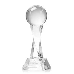 Baseball Award On Langport Base - Clear