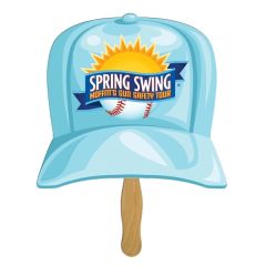 Baseball Hat Sandwiched Hand Fan