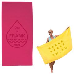 Basic Weight Colored Beach Towel