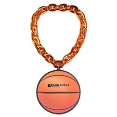 Basketball EVA Medallion With Jumbo Chain