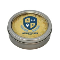 Bath Crystals In Windowed Circular Tin