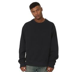 Bayside Men's Super Heavy Oversized Crewneck Sweatshirt