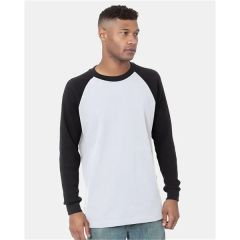 Bayside Men's USA-Made Heavyweight Waffle Knit Thermal Ra