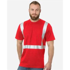 Bayside Unisex USA-Made 50/50 High Visibility T-Shirt