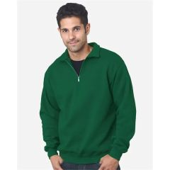 Bayside Unisex USA-Made Quarter-Zip Sweatshirt