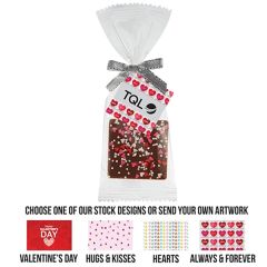 Be Mine Belgian Chocolate Bar Gift Bag