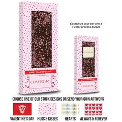 Be My Valentine Belgian Chocolate Bar - 3.5 Oz