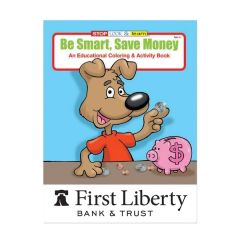 Be Smart Save Money Coloring Book