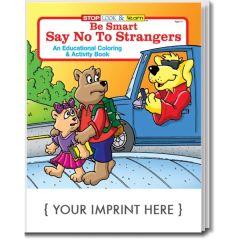 Be Smart, Say No To Strangers Coloring And Activity Book