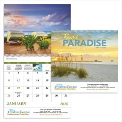 Good Value Beach Paradise - Spiral Calendar