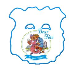 Bear Paper Window Sign Approximately 8 Inch X 8 Inch