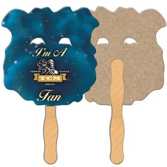 Bear Recycled Hand Fan
