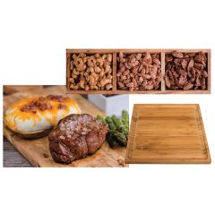 Beef Filet & Twice Baked Potato W/Nut Trio