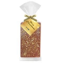 Belgian Chocolate Bar Gift Bag - Gold Flakes