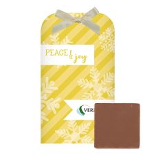Belgian Chocolate Bar Stocking Stuffer - 0.5 Oz - No Toppings