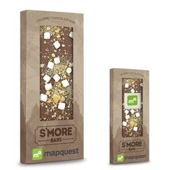 Belgian Chocolate Bar With S'mores - 3.5 Oz